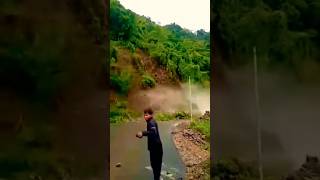 Oh my god big landslide rukum viral short shorts skdvolg [upl. by Emyle]