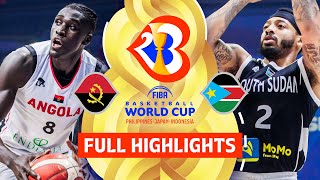 Angola 🇦🇴 vs South Sudan 🇸🇸  Full Game Highlights  FIBA Basketball World Cup 2023 [upl. by Kcirreg]