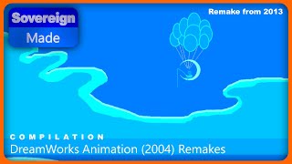 DreamWorks Animation SKG 20042006  Logo Remakes  SovereignMade [upl. by Fillander189]