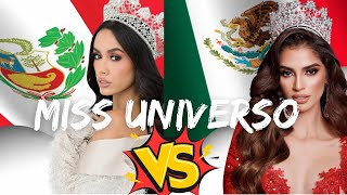 MISS UNIVERSO MEXICO VS PERU [upl. by Ennej]