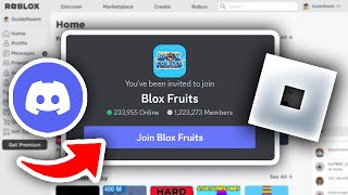 How To Join Blox Fruits Discord Server  Full Guide [upl. by Azila]