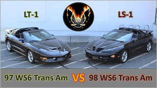 97 WS6 LT1 VS 98 WS6 LS1 [upl. by Pelson]