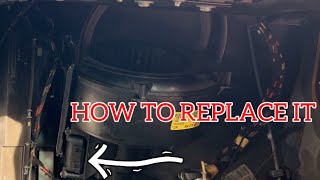 How to Replace Recirculation Flap Motor Valve on Opel Vauxhall ZAFIRA Astra Meriva [upl. by Ahsirpac]