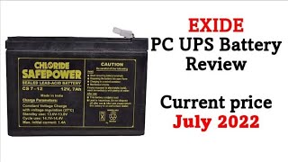 exide 12v UPS battery review ups battery instalation How to repair pc ups [upl. by Aneerehs]