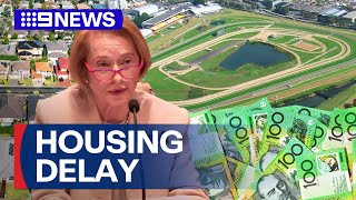 Sale plans of Rosehill Racecourse to build new homes pushed against  9 News Australia [upl. by Lindsay]