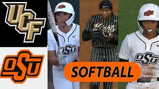 UCF vs 7 Oklahoma State SOFTBALL Game Full Highlights 2024 [upl. by Nywg]