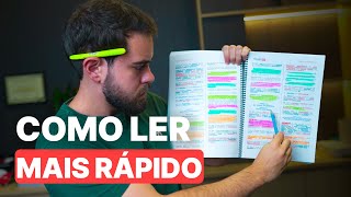 Aprenda a LER MAIS RÁPIDO em 10 minutos LEITURA DINÂMICA [upl. by Enomor]