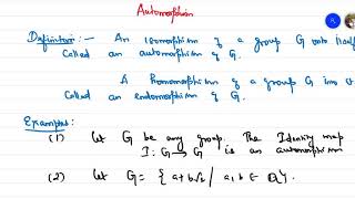 Automorphism  Tamil [upl. by Ellery]