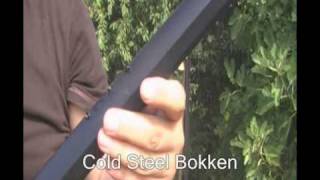 Cold Steel Bokken Destructive Testing [upl. by Atinaw]