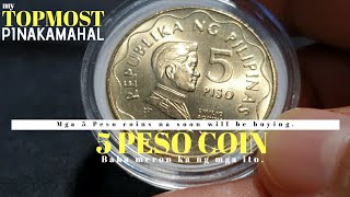 5 Peso Price  Value Update  Hard to Find amp SemiHTF  2020 Coin Collection LiSA dM [upl. by Whall]