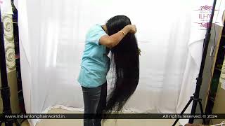 Grow Your Hair LONGER Brushing Routine with Inversion Method Knee Length Hair Hair Growth HACK [upl. by Eltotsira515]