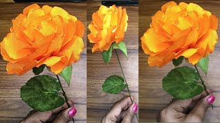 how to make cloth rose flower easy and amazing design [upl. by Lotsirhc970]