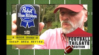 Pabst Blue Ribbon PBR Extra Beer Review by A Beer Snobs Cheap Brew Review [upl. by Mloc686]