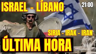 ÚLTIMA HORA ISRAEL  LÍBANO LA RESPUESTA NOTICIAS INTERNACIONALES JREntreComillas Actualidad [upl. by Adnohsel859]