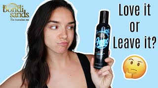 BONDI SANDS AERO ULTRA DARK SELF TANNING FOAM REVIEW [upl. by Hsan193]