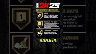 New Playmaking Badges in NBA 2K25 [upl. by Ardeen361]