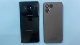 Fairphone 4 vs Samsung Galaxy Note 8 [upl. by Altaf]