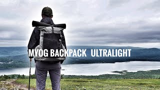 MYOG Rucksack 2023  How To Make An Ultralight Backpack [upl. by Eigger339]