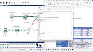 CompTIA Network Lab  IPSEC Site to Site VPN tunnel [upl. by Douty909]