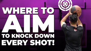 What You Should AIM For When Shooting A Basketball How To Shoot A Basketball Better 💯 [upl. by Mloclam969]