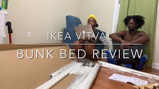 VITVAL Bunk Bed from IKEA Review [upl. by Enohpets]