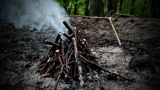 Karkówka na kolację Silnik parowy ruszcik piecyk namiotowy kilka słów o tym co na kanale [upl. by Lugar923]