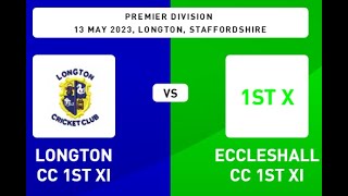 Longton CC vs Eccleshall CC [upl. by Hamian]