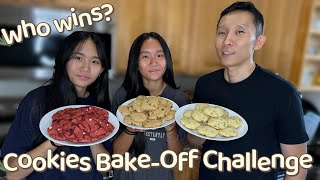 Janet vs Kate vs Tad Cookie BakeOff Competition [upl. by Nasia328]