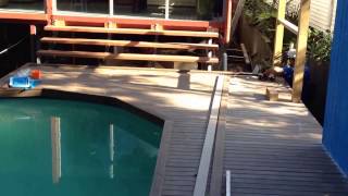 How to Adapt your above ground Pool Amazing Transformation [upl. by Ive]