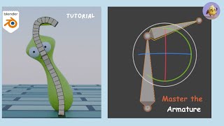 RIGGING Made Easy for Beginners in Blender Armature [upl. by Mycah]