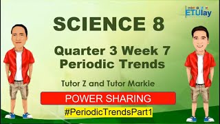 Periodic Trends  Grade 8 Science  Quarter 3 Week 7 [upl. by Tenom]