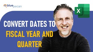 Convert Dates to Fiscal Year and Quarter Formula in Excel  Group Dates By Fiscal Year and Quarter [upl. by Ide]