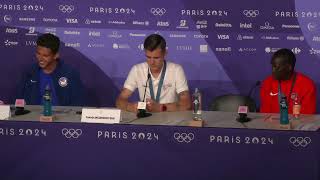 Jakob Ingebrigtsen Wins Olympic 5000m Gold Press Conference [upl. by Drucy]