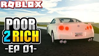 Buying Our Very First Car in Vehicle Simulator POOR to RICH Episode 1 [upl. by Homovec]