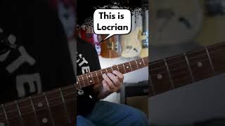 Play the Locrian Scale Quick and Easy on Guitar  Free Chart Link in Description 🔥shorts [upl. by Bergeman]