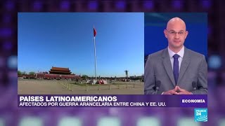 Bolsas latinoamericanas cayeron debido a la tensión comercial entre China y Estados Unidos [upl. by Porcia362]