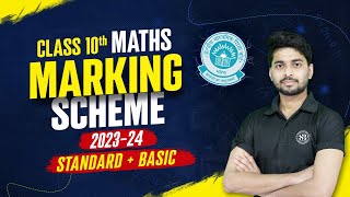 Class 10 Maths Marking Scheme 202324 Chapter Wise Blueprint [upl. by Amak]