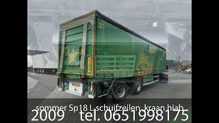 sommer Sp18 L schuifzeilen kraan hiab [upl. by Cyrillus]