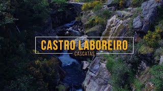 Cascatas de Castro Laboreiro  Vista Aérea  4K [upl. by Anidualc]