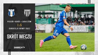 PogońSokół Lubaczów  Sandecja Nowy Sącz 15 04 skrót meczu  26102024 [upl. by Atteuqram]