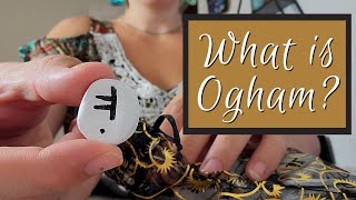 What is Ogham  Ancient Irish Alphabet and Divination Tool CC [upl. by Blankenship717]