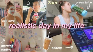 SPEND THE DAY WITH ME ♡ 7 am realistic morning routine [upl. by Eniowtna]