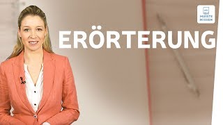 Erörterung schreiben I musstewissen Deutsch [upl. by Iow]