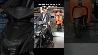 YAMAHA MIO GEAR S 125 LOOKS AESTHETIC  DUDE YMARTV [upl. by Lenrad59]