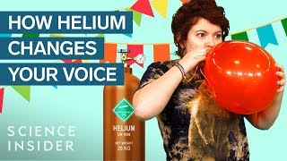 Whats Really Happening When You Inhale Helium [upl. by Lemcke]