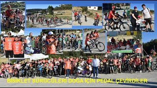 BİSİKLETÇİLER DOĞA TOPRAK VE YEŞİL İÇİN PEDAL ÇEVİRDİLER [upl. by Aicsila551]