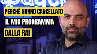 Ecco perché hanno cancellato il mio programma in Rai [upl. by Olympie932]