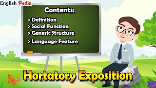 Hortatory Exposition Text  Kelas 11  Purpose Structure Language Feature  Sastra Inggris [upl. by Narcis755]