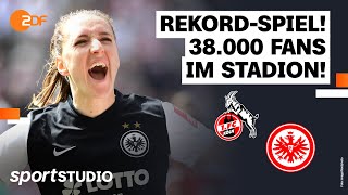 1 FC Köln – Eintracht Frankfurt  Bundesliga Frauen 18 Spieltag Saison 202223  sportstudio [upl. by Ahsinak]