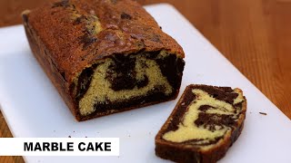 Easy Homemade Marble Cake Recipe  In The Kitchen With Matt [upl. by Notniw504]